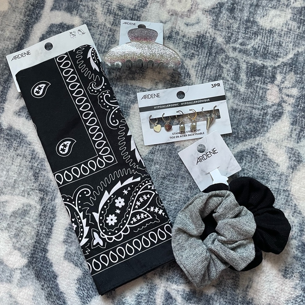 ARDENE 4 pack accessories